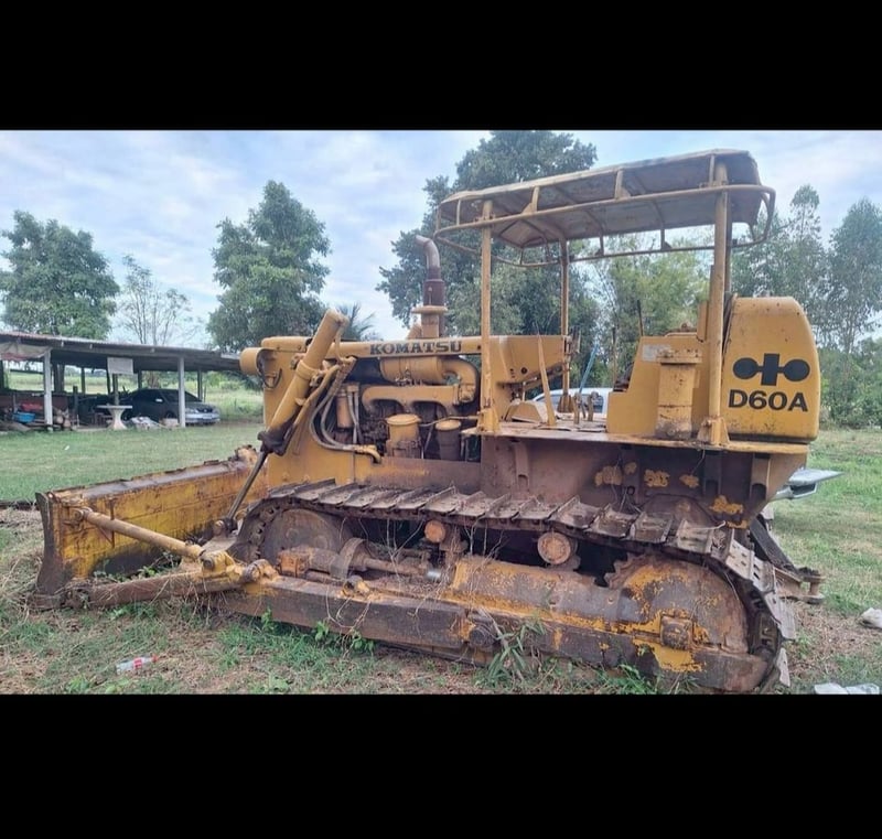 ขายรถแทรกเตอร์komatsu D60A-3ตีนไก่ ใช้งานปกติ ใบซื้อขาย ราคาถูกดี3.5แสน ขายรถแทรกเตอร์komatsu D60A-3ตีนไก่ ใช้งานปกติ ใบซื้อขาย ราคาถูกดี3.5แสน