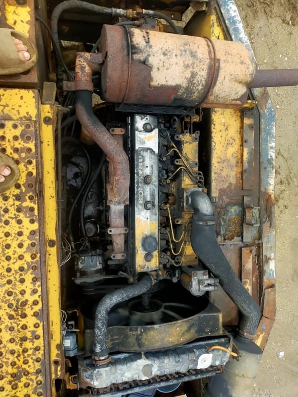 ขายรถแม็คโครkomatsu pc120-3 ใช้งานดี ราคา145,000