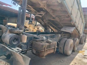 ขายรถ10ล้อพ่วงแม่ลูกดั้ม mitsubishi Fn527m-a23669 มีทะเบียน ใช้งานปกติ ราคาถูกดี4.5แสน