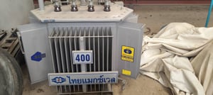 หม้อแปลงไฟห้า400สภาพดี ราคา250,000บ.
