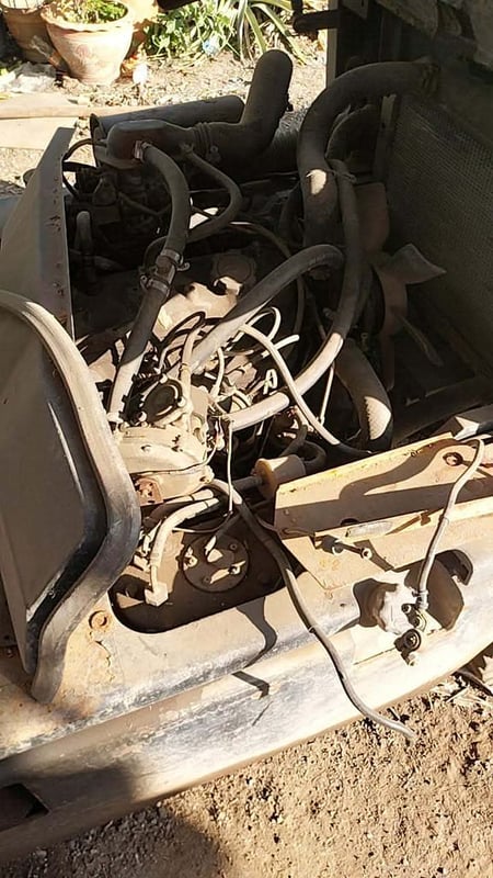 รถโฟคลิป komatsu 1.5 ton ใช้งานดี เบนซิล ใบซื้อvาย ราคา69.000