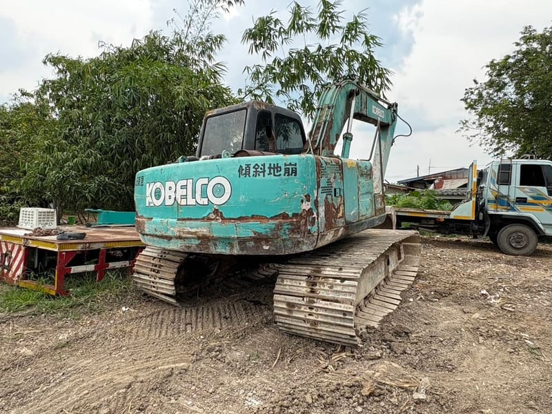 ขายรถแม็คโครkobekco sk120-3 ใช้งานได้ ใบซื้อขายราตา2 5แสน