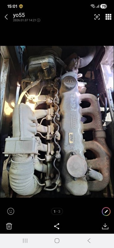 เครื่องยนต์ Hino EH700 สถาพดี ใช้งานดี ราคา55,000