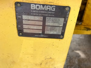 รถบด10ตันBomag BW212-D2 ใบซื้อขาย ใช้งานปกติ ราคา