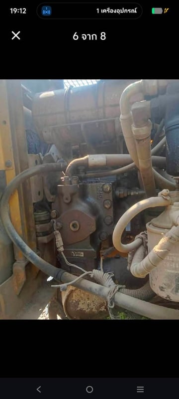 รถแม็คโครkomatsu pc130-7ใช้งานดี มีทะเบียน ราคา6.7แสน