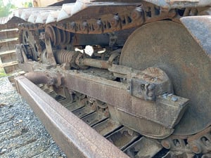 รถแทรกเตอร์CAT D4D ตีนเป็ด ใช้งานดี ใบซื้อขายราคา289,000