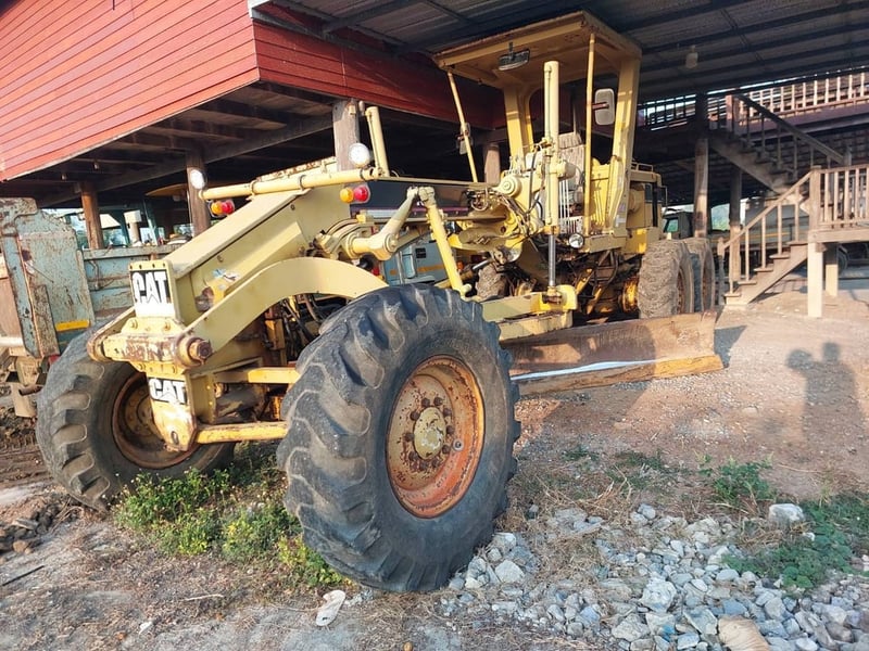 ขายรถเกรดเดอร์ cat 140g 72v936 ใช้งานดี มีทะเบียน ราคา1,050,000