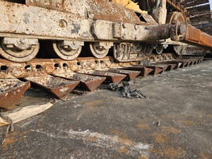 ขายรถแทรกเตอร์CAT D5D ตีนเป็ด ใช้งานได้ปกติ ใบซื้อขายราคา2.8แสน