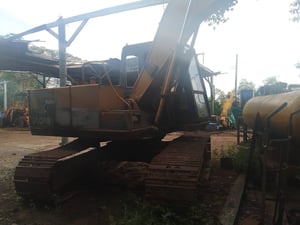 ขายแม็คโครkobelco sk120-2 ใช้งานดี ใบซื้อvาย ราคา385,000