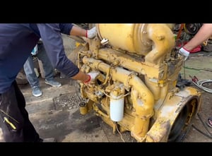 ขายเครื่องยนต์cat 920ใช้งานได้ ราคา79,000บ.