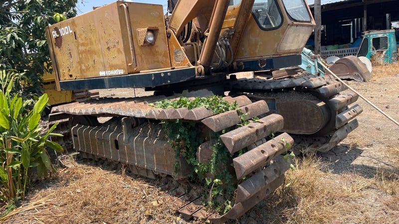 ขายรถแม็คโครkomatsu pc100l-2ใช้งานดี ตีนเป็ด ใบซื้อvาย ราคาถูกดีๆๆ295,000 ขายรถแม็คโครkomatsu pc100l-2ใช้งานดี ตีนเป็ด ใบซื้อvาย ราคาถูกดีๆๆ295,000