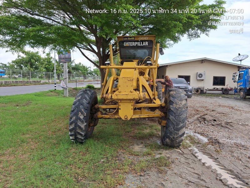 ขายรถเกรดเดอร์ CAT 12G มีทะเบียน ใช้งานดี ราคา1,150,000