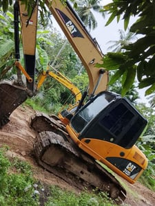 รถแม็คโครCAT 312C ใช้งานได้ปกติ ใบอินวอย ราคา365000