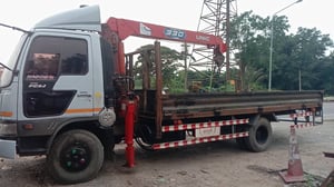 รถ6ล้อติดเครน3ตัน hino fc4j 140แรง ใช้งานดี มีทะเบียน ราคา4.8แสน