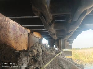 ขายรถแทรดเตอร์komatsu D20p-5ตีนเป็ด ใบมีดสไล้ ใช้งานดี ราคาถูดดีราคา135,000