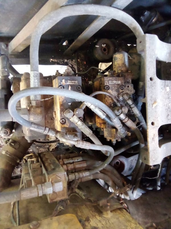 รถแม็คโครkomatsu pc120-5 เครื่องต้องเปลี่ยนแหวน ตามสภาพนี้ ใบอินวอย ราคาถูกดี199,000