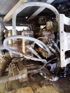 รถแม็คโครkomatsu pc120-5 เครื่องต้องเปลี่ยนแหวน ตามสภาพนี้ ใบอินวอย ราคาถูกดี199,000