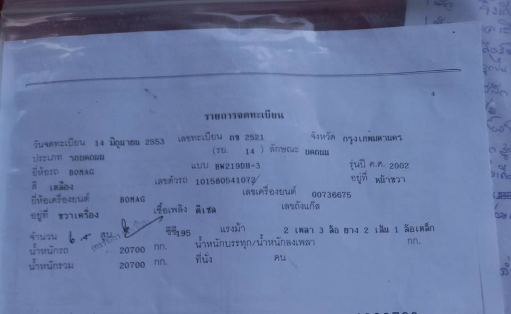 รถบด20ตัน sumitomo Bw219DH-3 มีทะเบียน ใช้งานดี ราคา1.4ล.บาท รถบด20ตัน sumitomo Bw219DH-3 มีทะเบียน ใช้งานดี ราคา1.4ล.บาท