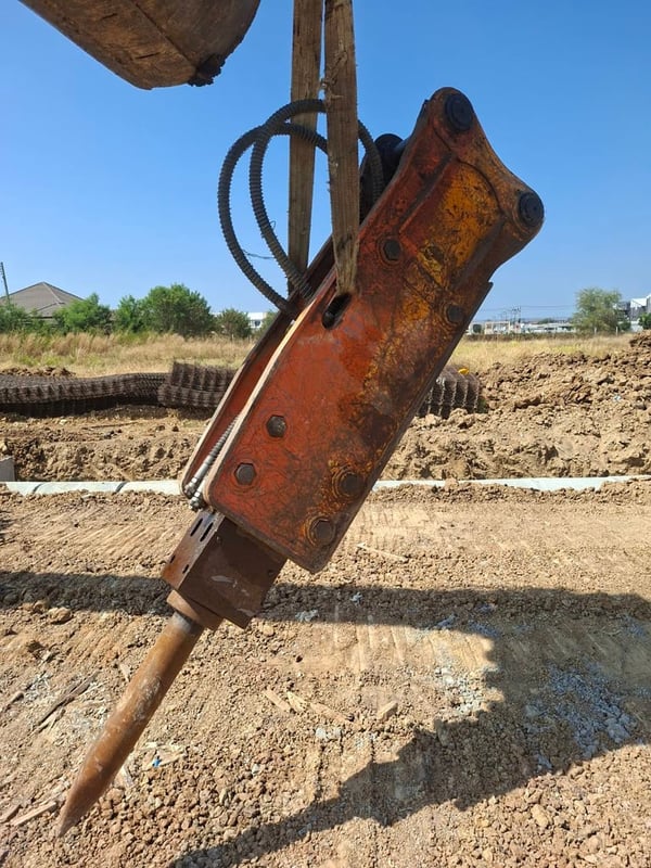 ขายหัวเจาะใส่pc120 สภาพดี ราคา75,000บ.