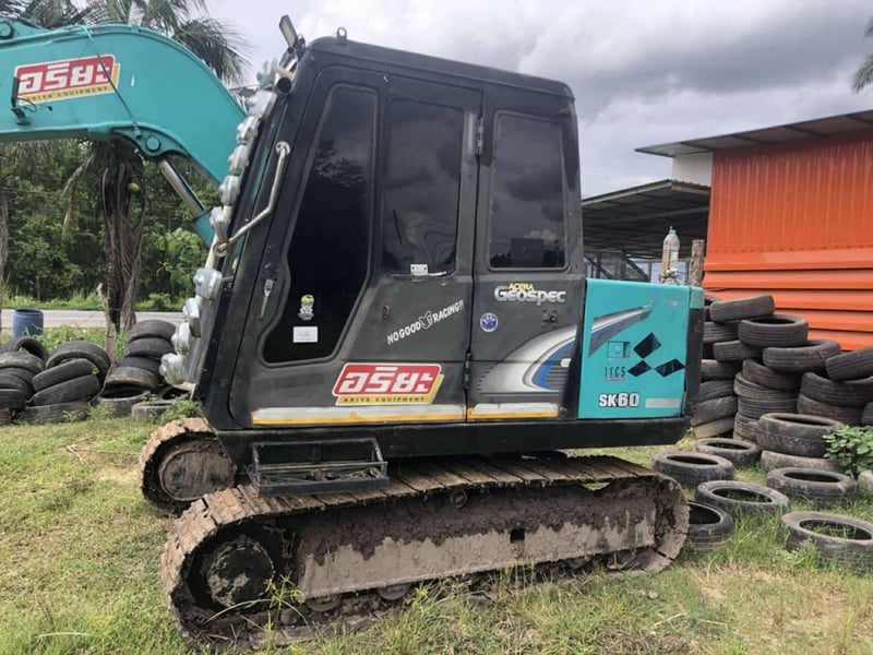 ขายรถแม็คโครkobelco sk04 ใช้งานดี ใบซื้อขาย ราคา2.7แสน