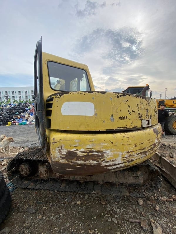 รถแม็คโครkomatsu pc60-7 ใช้งานได้ ใบซื้อขาย ราคา2.6แสน