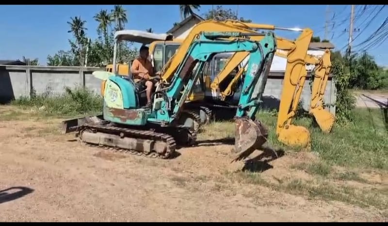 ขายรถแม็ค yanma pc30 เก่านอก ใช้งานดี ใบซื้อขาย ราคา2.2แสน