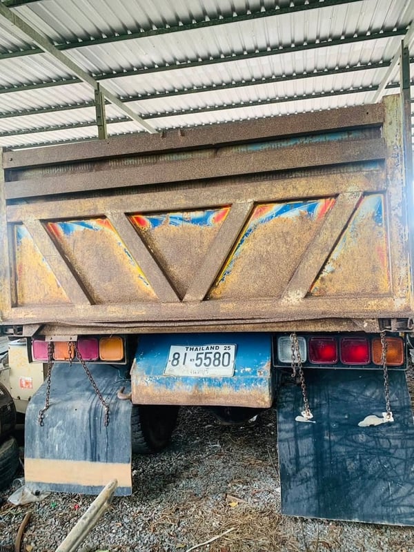 รถ6ล้อ ดั้ม hino fg8j ใช้งานดี มีทะเบียน ราคาคา5.6แสน