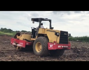 ขายรถบดล้อหนาม Daynapac ca251d ใช้งานดี มีทะเบียน ราคา7. 5แสน