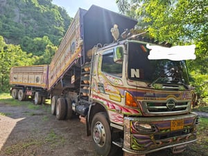 รถพาวงแม่ลูก hino 360 แรง p11c ใชืงานดี มีทะเบียน ราคา9.5แสนา รถพาวงแม่ลูก hino 360 แรง p11c ใชืงานดี มีทะเบียน ราคา9.5แสนา