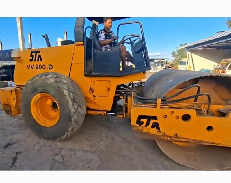  ขายรถบดsta vv900D  ใช้งานดี ใบซื้อขาย ราคา4.3แสน