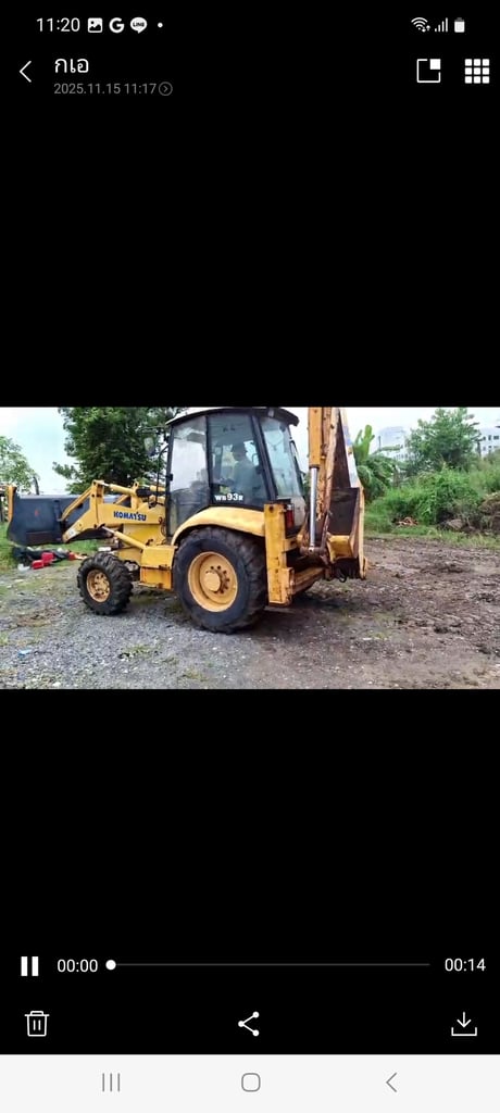 รถหน้าตักหลังขุด komatsu 2เพลา ใช้งานได้ดี มีทะเบียน ราคา399,000 รถหน้าตักหลังขุด komatsu 2เพลา ใช้งานได้ดี มีทะเบียน ราคา399,000