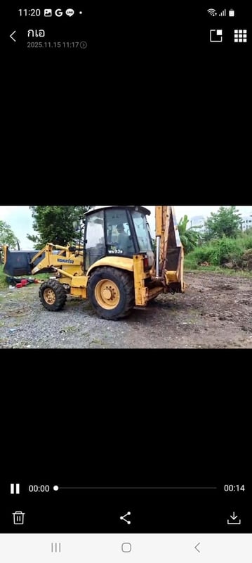 รถหน้าตักหลังขุด komatsu 2เพลา ใช้งานได้ดี มีทะเบียน ราคา399,000 รถหน้าตักหลังขุด komatsu 2เพลา ใช้งานได้ดี มีทะเบียน ราคา399,000