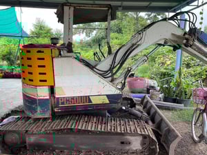 ขายรถแม็คโครkomatsu pc50u ใช้งานดี ใบซื้อขาย ราคา169,000