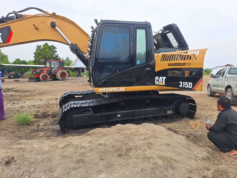 รถแม็คโครCAT 315Dใช้งานดี มีทะเบียน ราคา7.5แสน รถแม็คโครCAT 315Dใช้งานดี มีทะเบียน ราคา7.5แสน