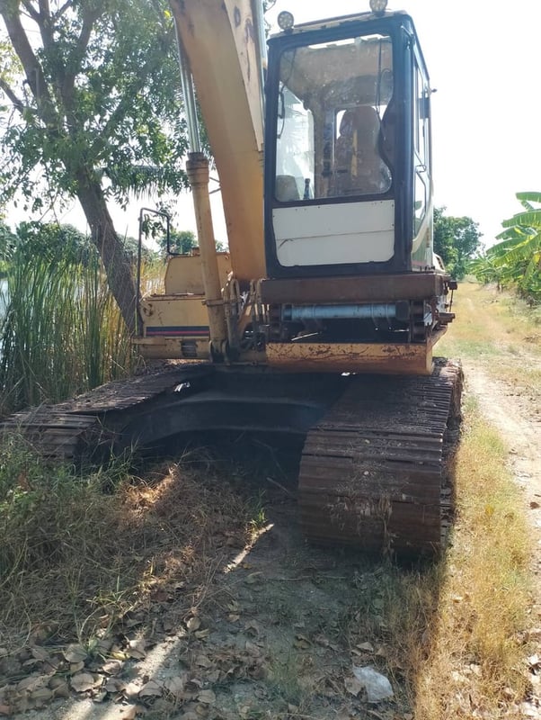 รถแม็คโครcat 320L บูมยาว ใช้งานดี ใบซื้อขาย ราคา5.7แสน