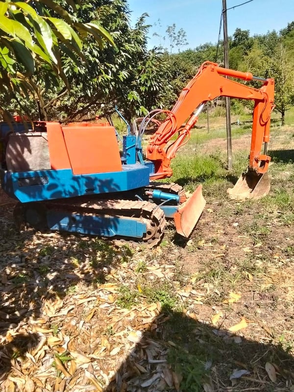 ขายรถแม็คโครyanma pc20 ใช้งานดี ใบซื้อขาย ราคาถูก 89,000