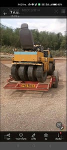 รถบดหน้าเหล็กหลังยาง4ตัน sumitomo ใช้งานได้ดี ใบซื้อขาย ราคา165,000