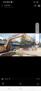 ขายรถแม็คโครkomatsu pc60-3 ใช้งานได้ ใบซื้อvาย ราคา160,000