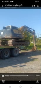 รถแม็คโครkomatsu pc120-5 ใช้งานดี ใบซื้อvาย ราคา299,000