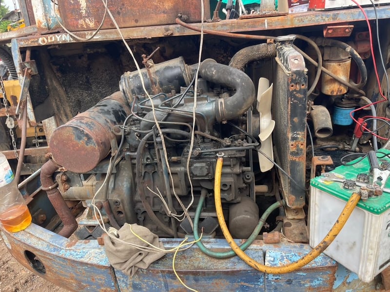 ขายรถแม็คโครรวมสาลี่ kubota kh26 ใช้งานได้ ราคา69,000