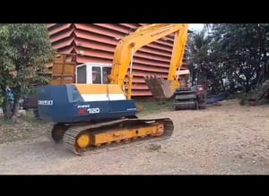 ขายรถแม็คโครkomatsu pc120-5ใช้งานดี ใบซื้อขาย ราคา3.4แสน