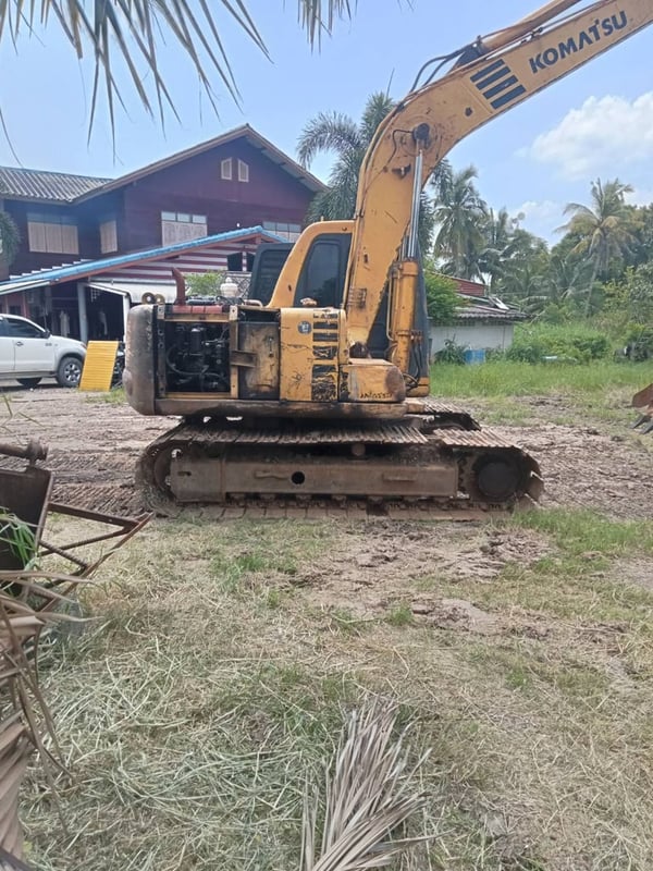 ขายรถแม็คโครkomatsu pc120-6ใช้งานได้ ใบซื้อขาย ราคา299,000