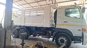 รถ10 ล้อดั้มพ่วง แม่ลูกHino 380แรง มีทะเบียน ใช้งานดี าาคา1,950,000