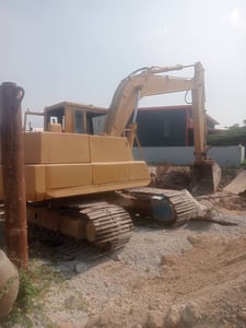 รถแม็คโครkonatsu pc120-3 ใช้งานดี ใบซื้อvาย ราคา2.2แสน