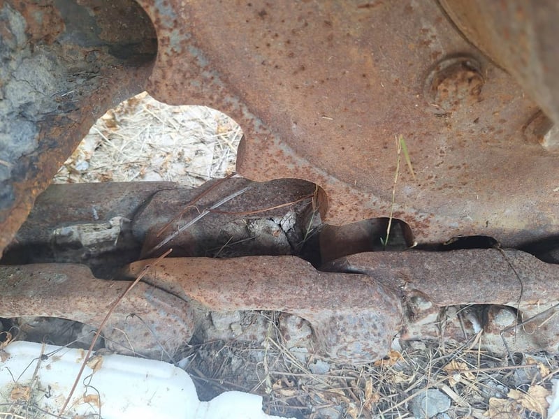 ขายรถแม็คโครkomatsu pc120-2ใช้งานได้ ใบซื้อvายราคา2.2แสน