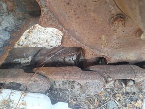 ขายรถแม็คโครkomatsu pc120-2ใช้งานได้ ใบซื้อvายราคา2.2แสน