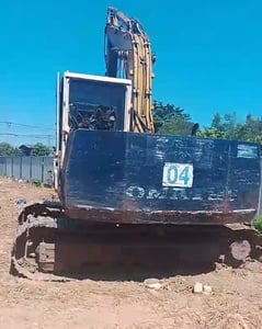 รถแม็คโครkomatsu pc120-5 ใช้งานได้ปกติ ใบซื้อขาย ราคา285,000