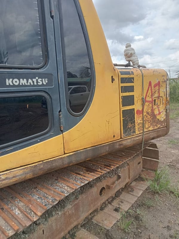 ขายรถแม็คโครkomatsu pc120-6ใช้งานได้ ใบซื้อขาย ราคา299,000