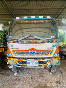 รถ6ล้อ ดั้ม hino fg8j ใช้งานดี มีทะเบียน ราคาคา5.6แสน
