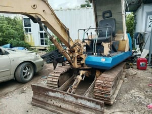 ขายรถแม็คโครkomatsu pc20-5ใช้งานดี ใบซื้อvาย ราคาถูกดี1.2แสน ขายรถแม็คโครkomatsu pc20-5ใช้งานดี ใบซื้อvาย ราคาถูกดี1.2แสน